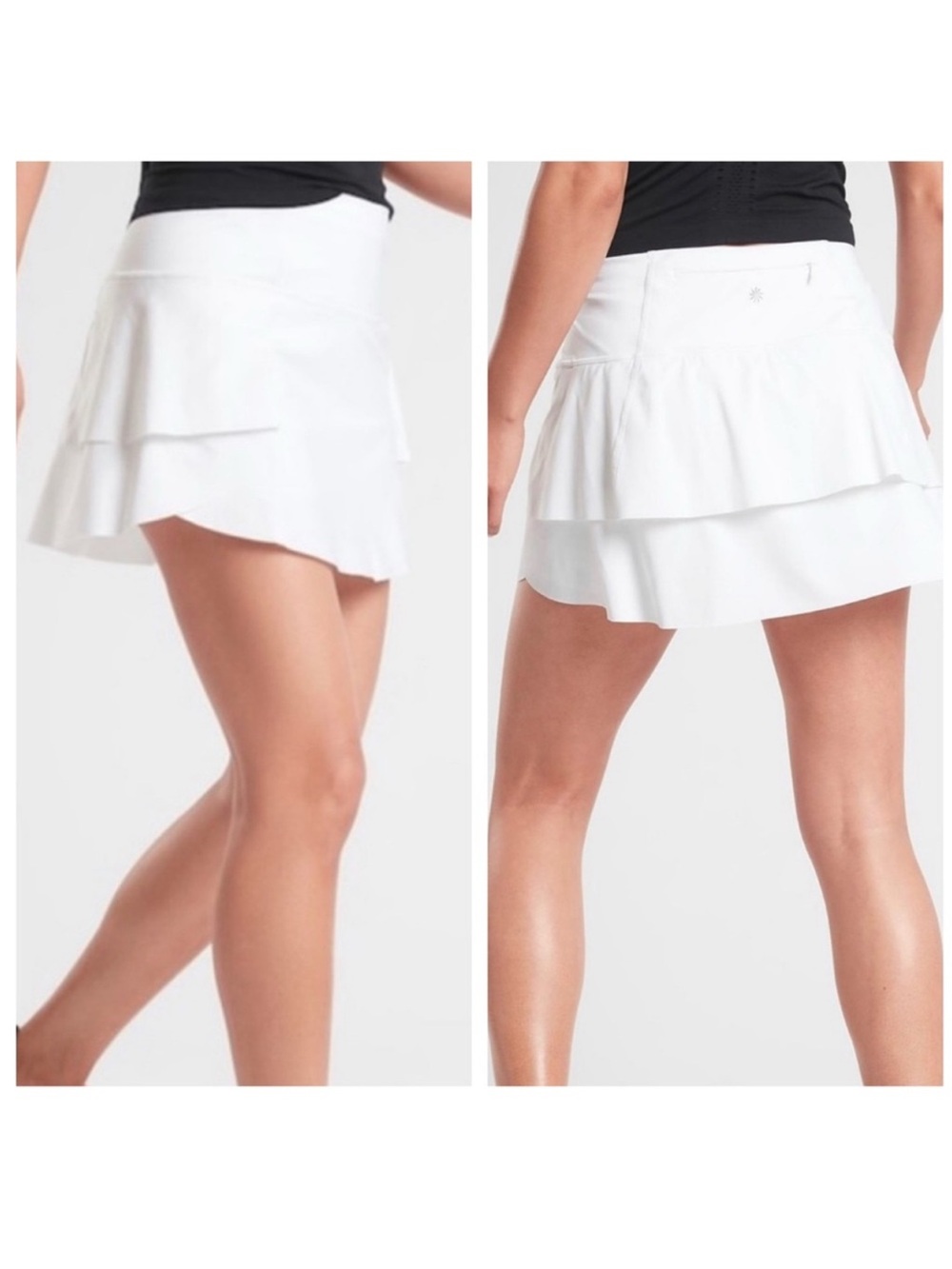 Athleta purple 💜 Layered Athletic Skort